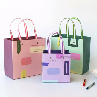 Os sacos 40g não tecidos do Natal CMYK 32x11x25cm são Eco amigável