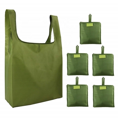 Sacos de mantimento reusáveis dobráveis de RPET 30cm 36x38cm PEVA