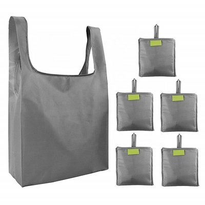 Sacos de mantimento reusáveis dobráveis de RPET 30cm 36x38cm PEVA