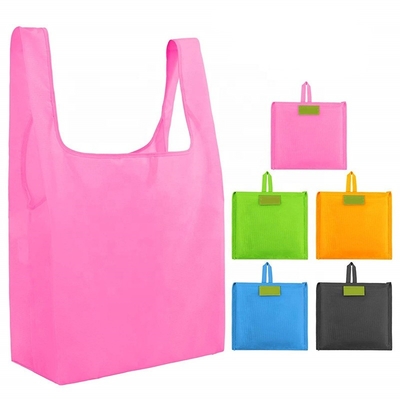 Sacos de mantimento reusáveis dobráveis de RPET 30cm 36x38cm PEVA