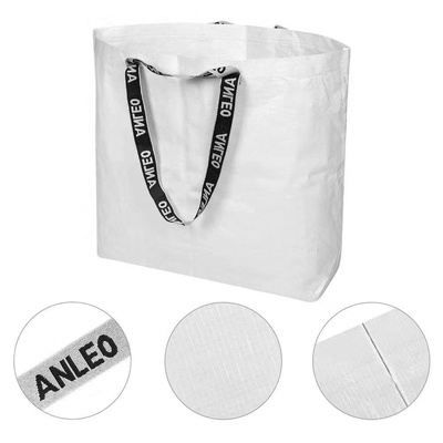 Saco livre AZO completo dos supermercados 30cm 100gsm RPET do OEM da cor