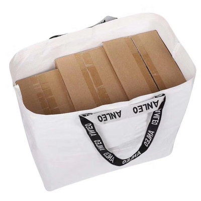 Saco livre AZO completo dos supermercados 30cm 100gsm RPET do OEM da cor