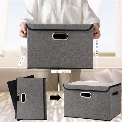 Caixa dobrável da tela da roupa 10L 10KG 32x32x16cm