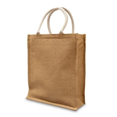 Saco de compras da juta do OEM Tote Women Beach 45x15x33cm