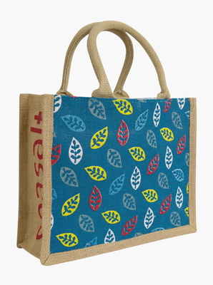 Saco de compras da juta do OEM Tote Women Beach 45x15x33cm