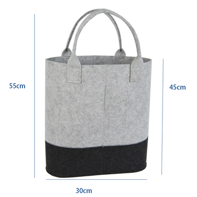 A fibra de poliéster MQR501 dobrável sentiu Tote Bag
